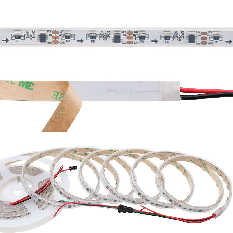 UCS1903 12V Side Emitting LED Strip Lights Full Color Chasing UCS1903 12V Side Emitting LED Strip Lights Full Color Chasing